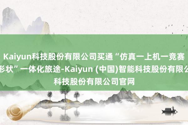 Kaiyun科技股份有限公司买通“仿真一上机一竞赛一实训形状